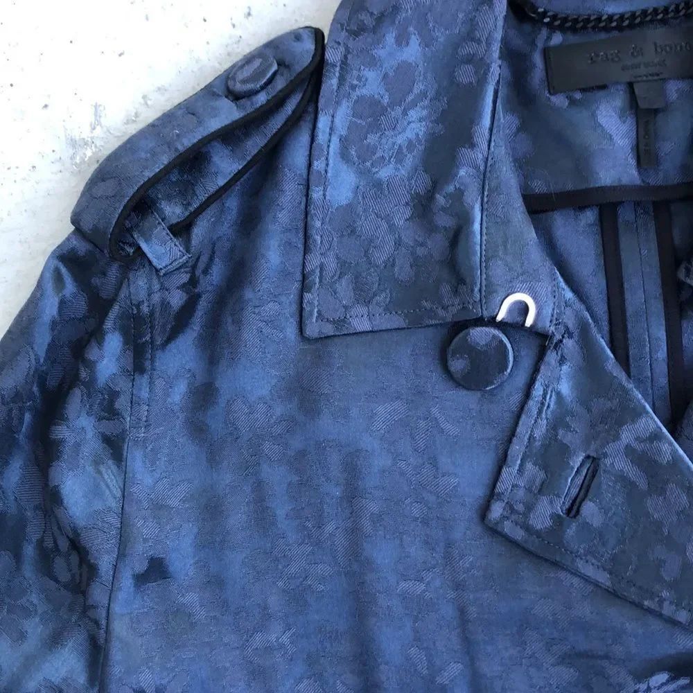 rag & bone trench coat - Picture 2 of 6